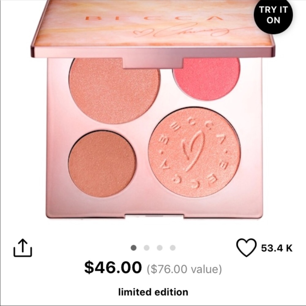Becca X Chrissy Teigen Glow face Palette